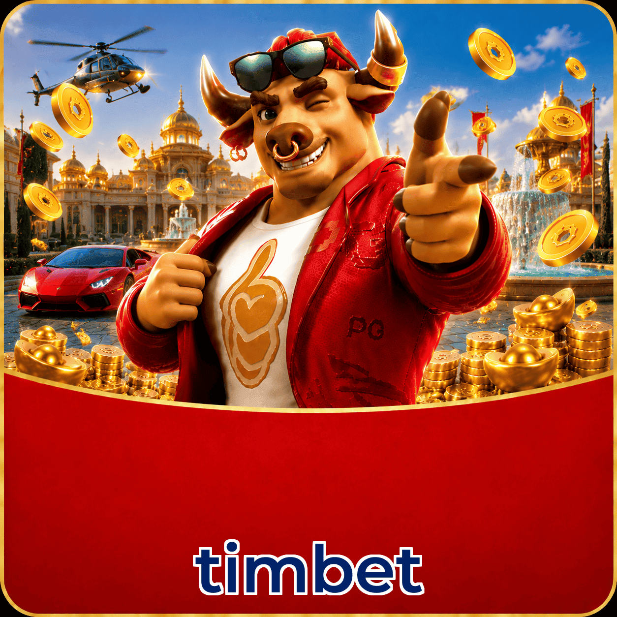 Logo timbet Telegram Canal Oficial